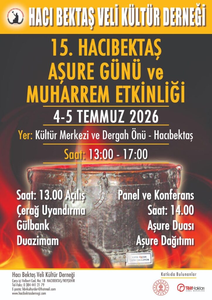 15. AŞURE GÜNÜ VE MUHARREM ETLİNLİĞİNE SUNULAN KATKILAR